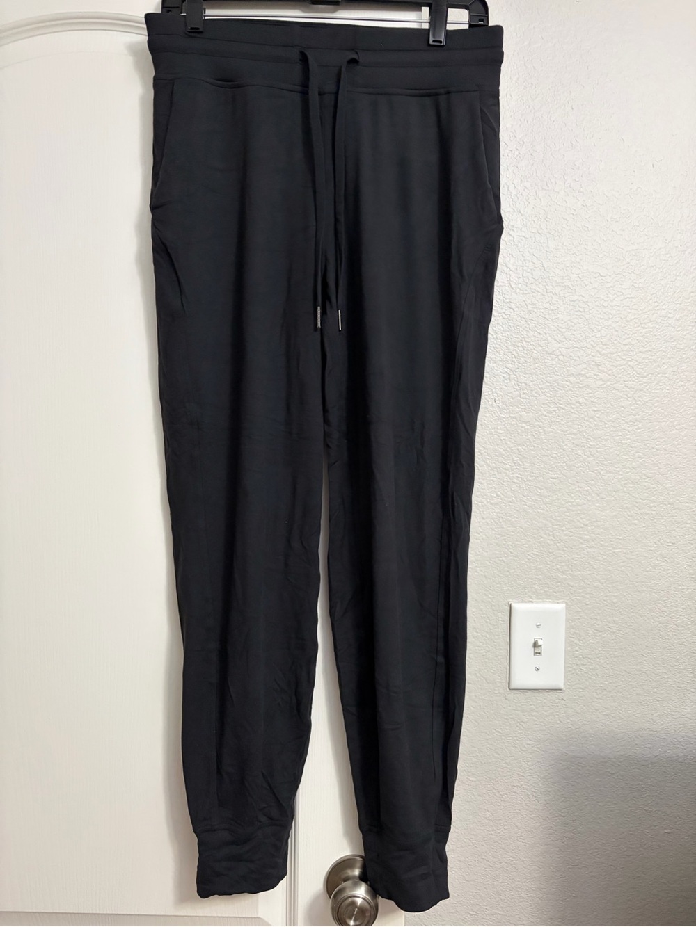 lululemon athletica Black Drawcord Joggers